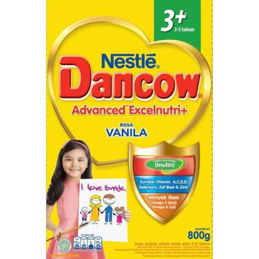 Dancow Advanced Excelnutri 3+ Vanilla 800g