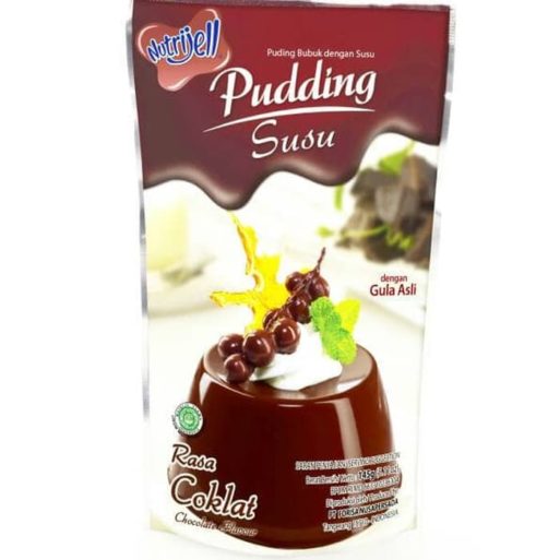 Nutrijell Puding Susu Rasa Coklat [145 g]