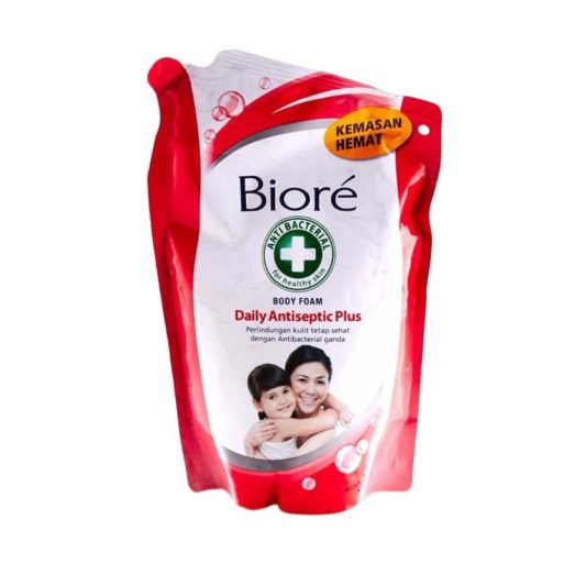 Biore Antibacterial Daily Antiseptic Pouch Body Foam [450 mL]