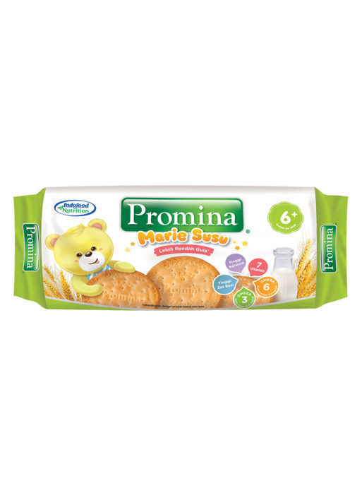 Promina 6+ Marie Susu Roll Biskuit Bayi [150 g]